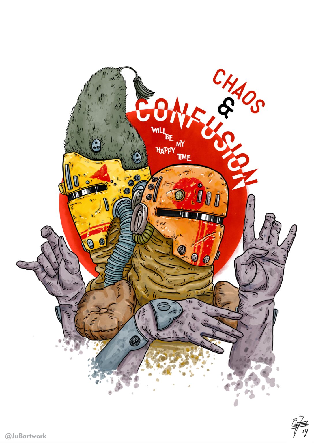 Cao e Confusão - serão meu epitafio