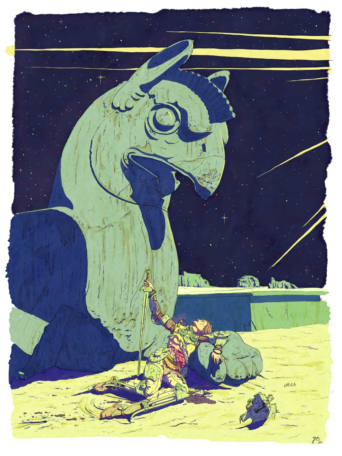 Em um Piscar de Estrela - Aos teus Pés eu Tombo