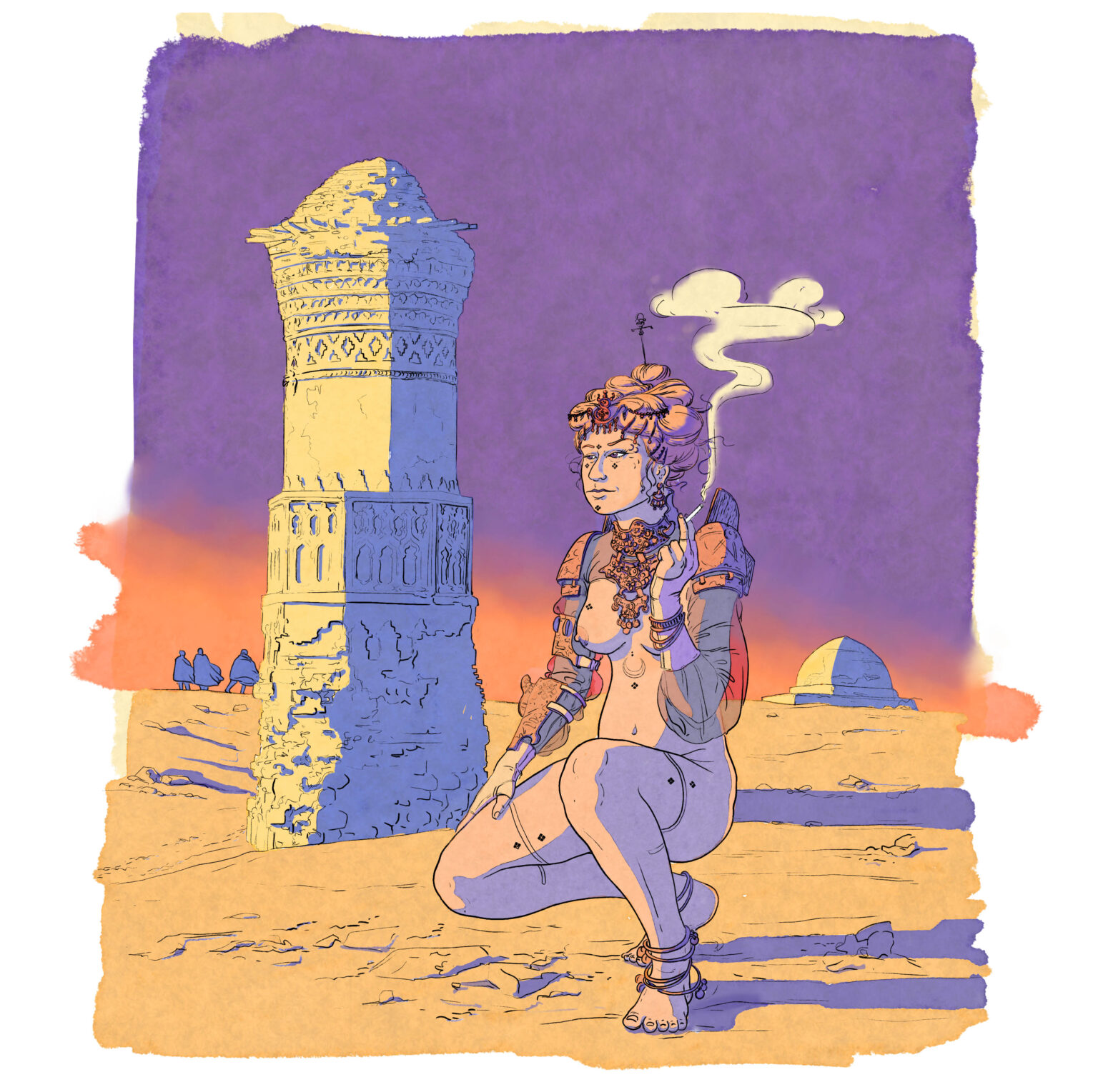 Guardiã da Torre -Banho de Areia