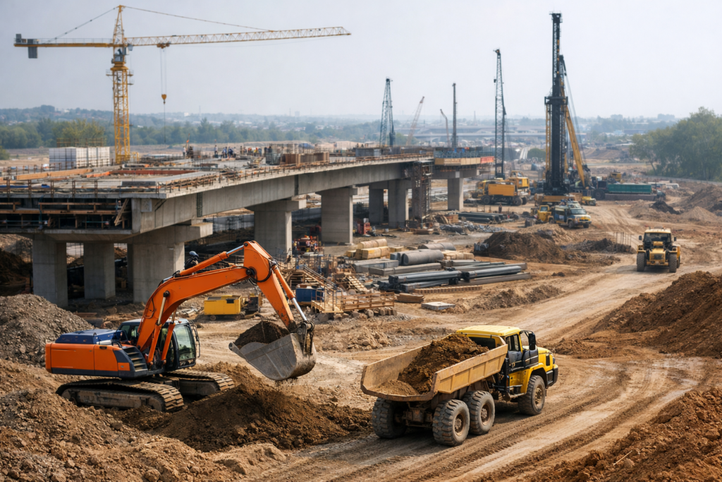 disputas na construção pesada e gestão de pleitos em contratos de engenharia