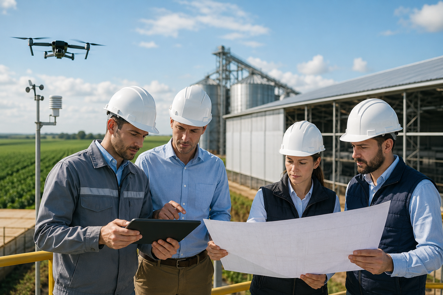Tecnologias inovadoras aplicadas ao monitoramento remoto e à produtividade de obras