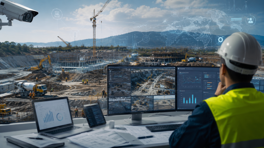 Inteligência artificial e monitoramento remoto aplicados à gestão de obras pela Exxata e Optikon Exxata